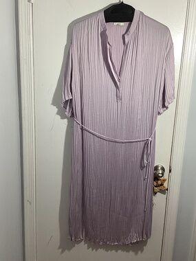 vince twist front pleated midi dress Vince | Dresses | Vince Twisted Front Pleated Midi Dress